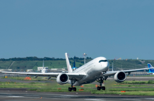 air france a350 chicago flight return